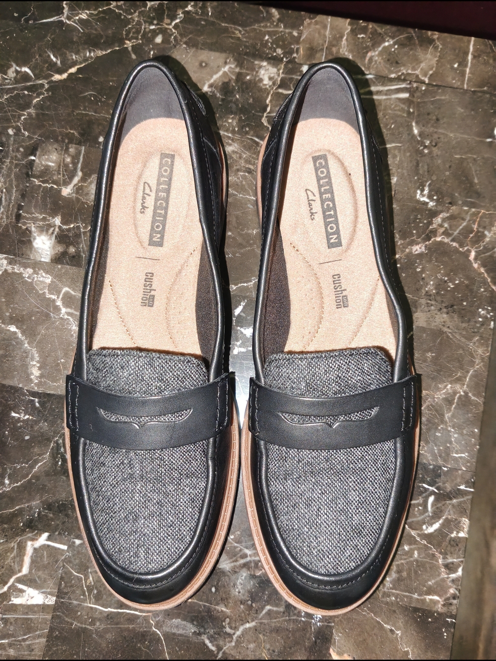 Clarks Penny Loafers